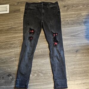 Black Judy Blue jeans.